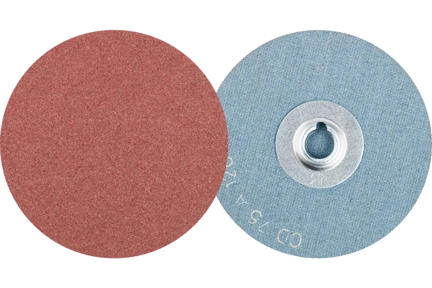 Show details for Pferd CombiDisc Abrasive Disc, 3" Dia, Type CD, 120 Grit, Aluminum oxide Picture of Pferd CombiDisc Abrasive Disc, 3" Dia, Type CD, 120 Grit, Aluminum oxide